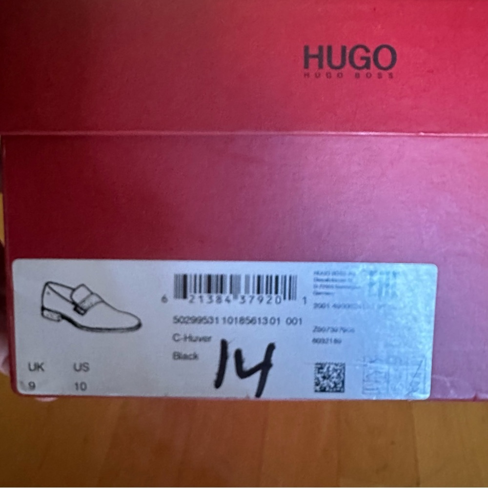 Hugo Boss C-Huver Patent Leather Slip-On Loafers - Picture 5 of 6